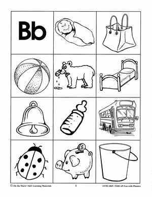 Fun with Phonics - Teaching Tips, Activities & Clip Art Grades 1-3