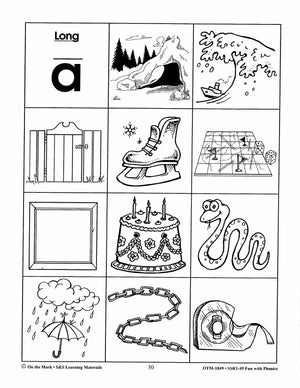 Fun with Phonics - Teaching Tips, Activities & Clip Art Grades 1-3