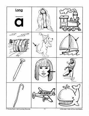 Fun with Phonics - Teaching Tips, Activities & Clip Art Grades 1-3