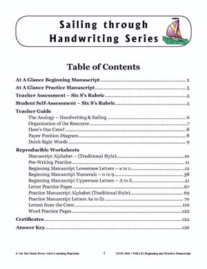 Traditional Manuscript: Beginning and Practice Big Book Grades PreK-2