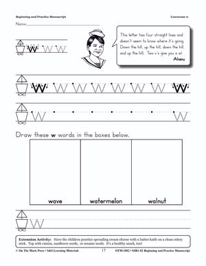 Traditional Manuscript: Beginning and Practice Big Book Grades PreK-2