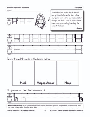 Traditional Manuscript: Beginning and Practice Big Book Grades PreK-2