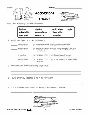 Habitats Grades 4-6