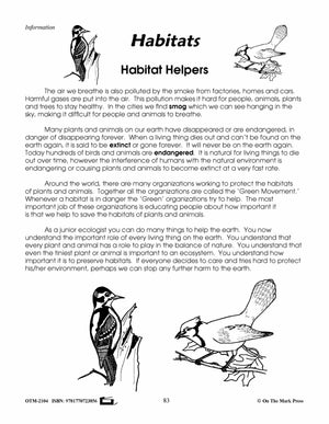 Habitats Grades 4-6