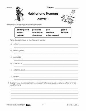 Habitats Grades 4-6