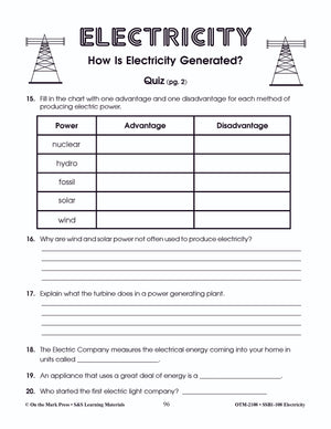 Electricity Grades 4-6