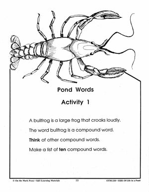 Life in a Pond Grades 3-4