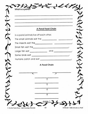 Life in a Pond Grades 3-4