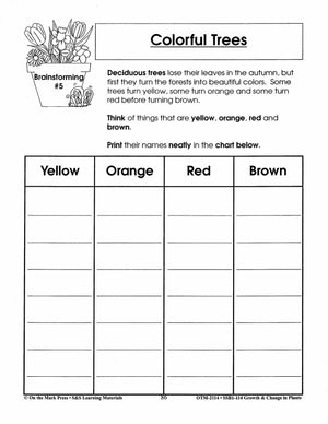 Growth & Change in Plants Grades 2-3