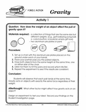 Force & Motion Grades 4-6