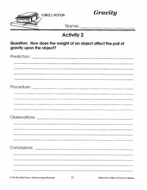 Force & Motion Grades 4-6