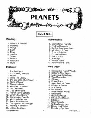 Planets Grades 3-6 (US Edition)