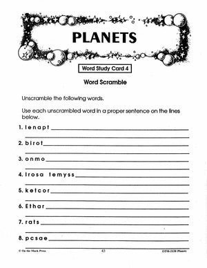 Planets Grades 3-6 (US Edition)