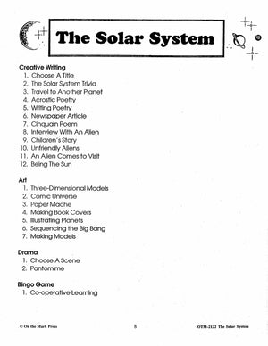 The Solar System Grades 4-6 (US Edition)