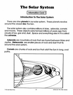 The Solar System Grades 4-6 (US Edition)