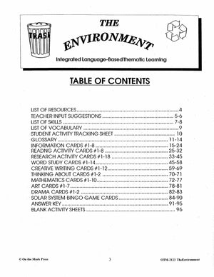 The Environment Grades 4-6