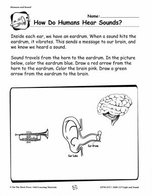 Light and Sound Lessons and Experiments Grades 1-3