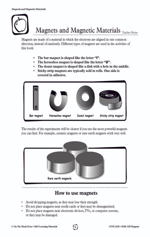 Magnets Lessons and Experiments Grades 1-3