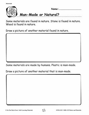 Matter and Materials Lessons and Experiments Grades 1-3