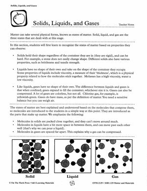 Matter and Materials Lessons and Experiments Grades 1-3