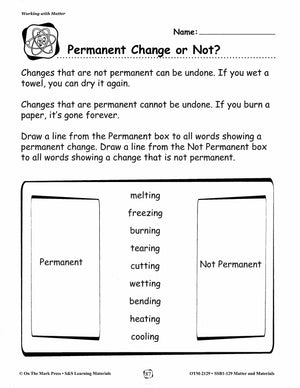 Matter and Materials Lessons and Experiments Grades 1-3