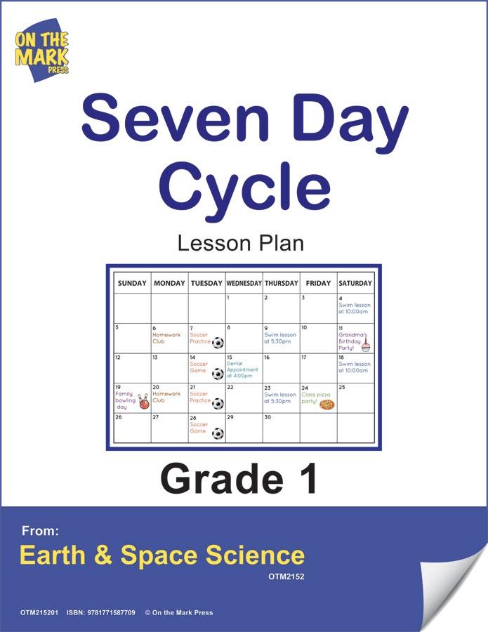 Seven Day Cycle Lesson Plan Grade 1