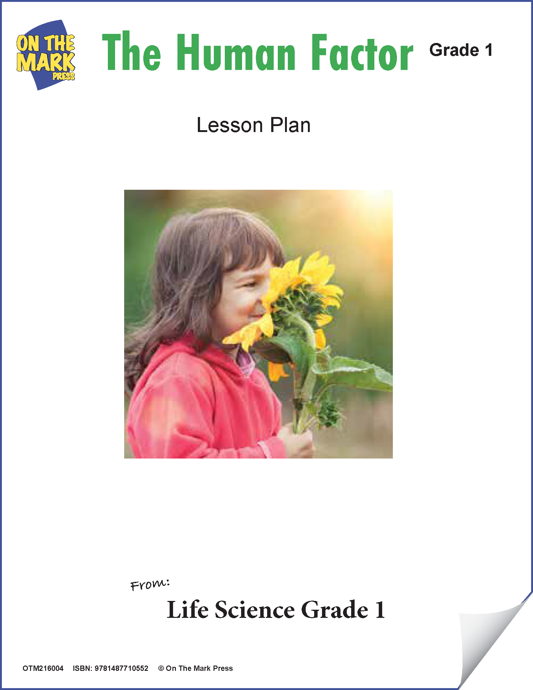 The Human Factor e-Lesson Plan Grade 1