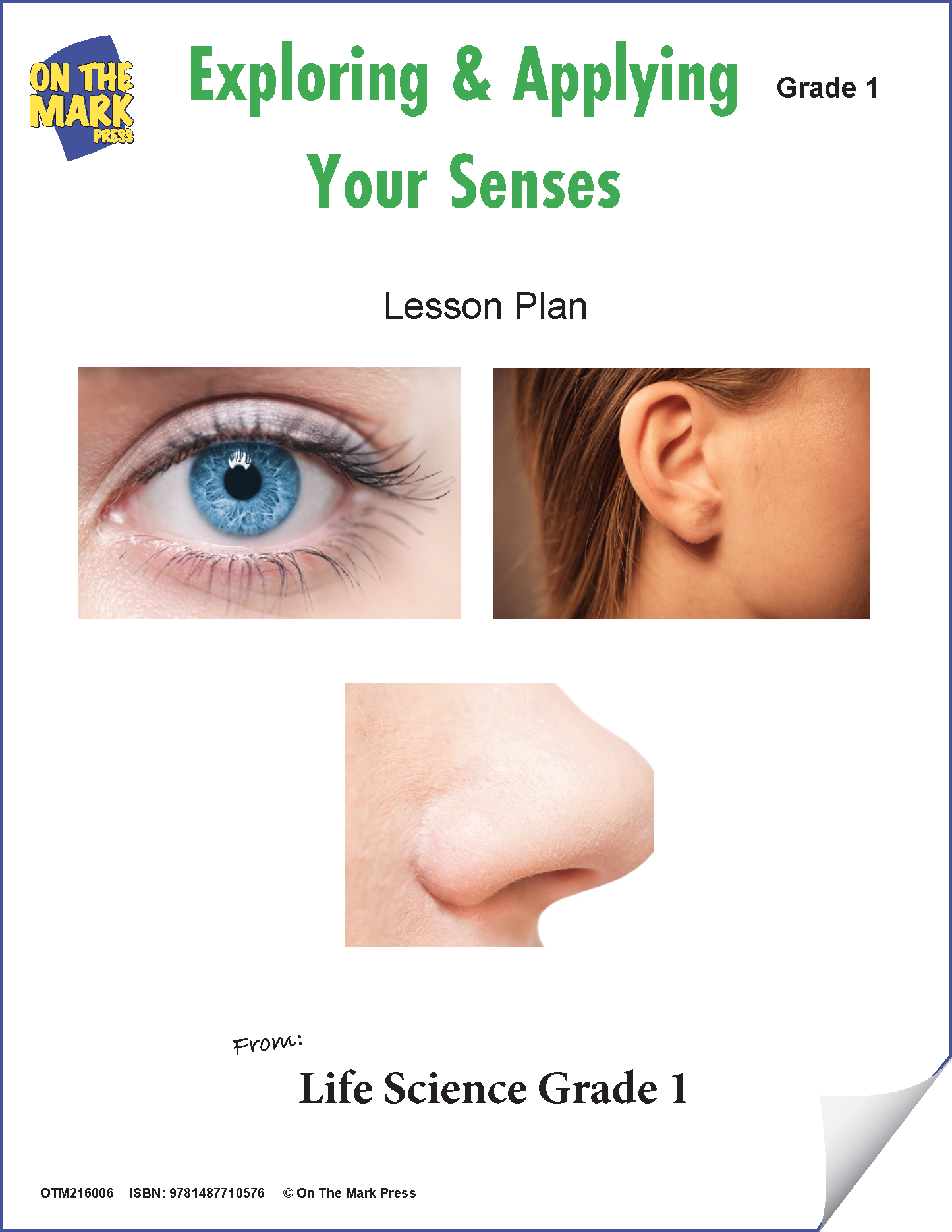 Exploring & Applying Your Senses Lesson Plan Grade 1