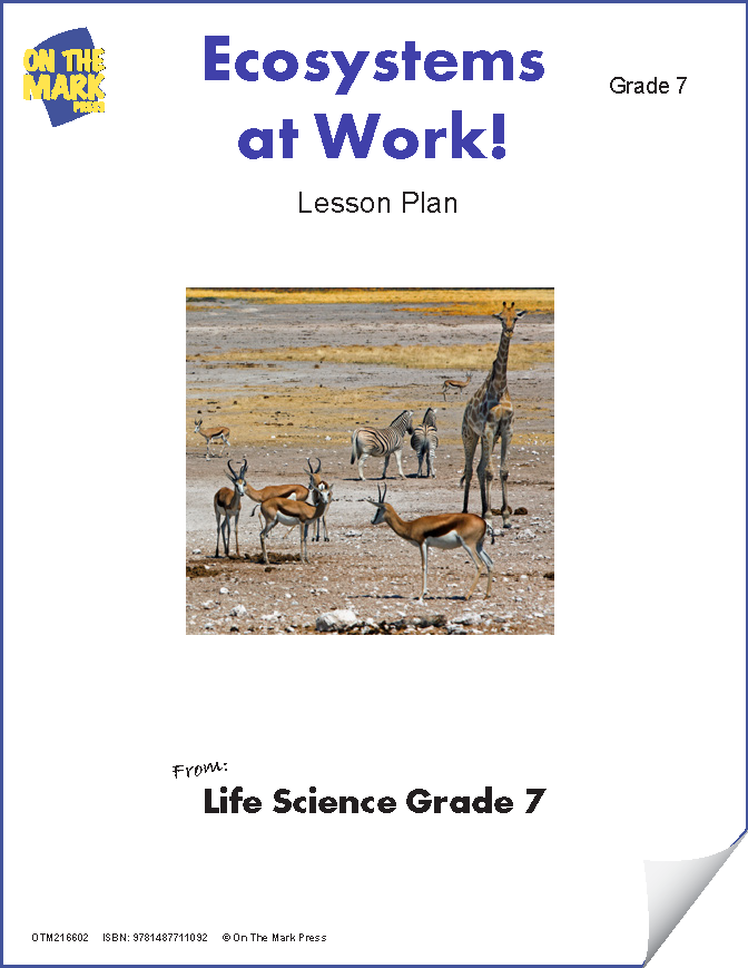 Ecosystems at Work! e-Lesson Plan Grade 7