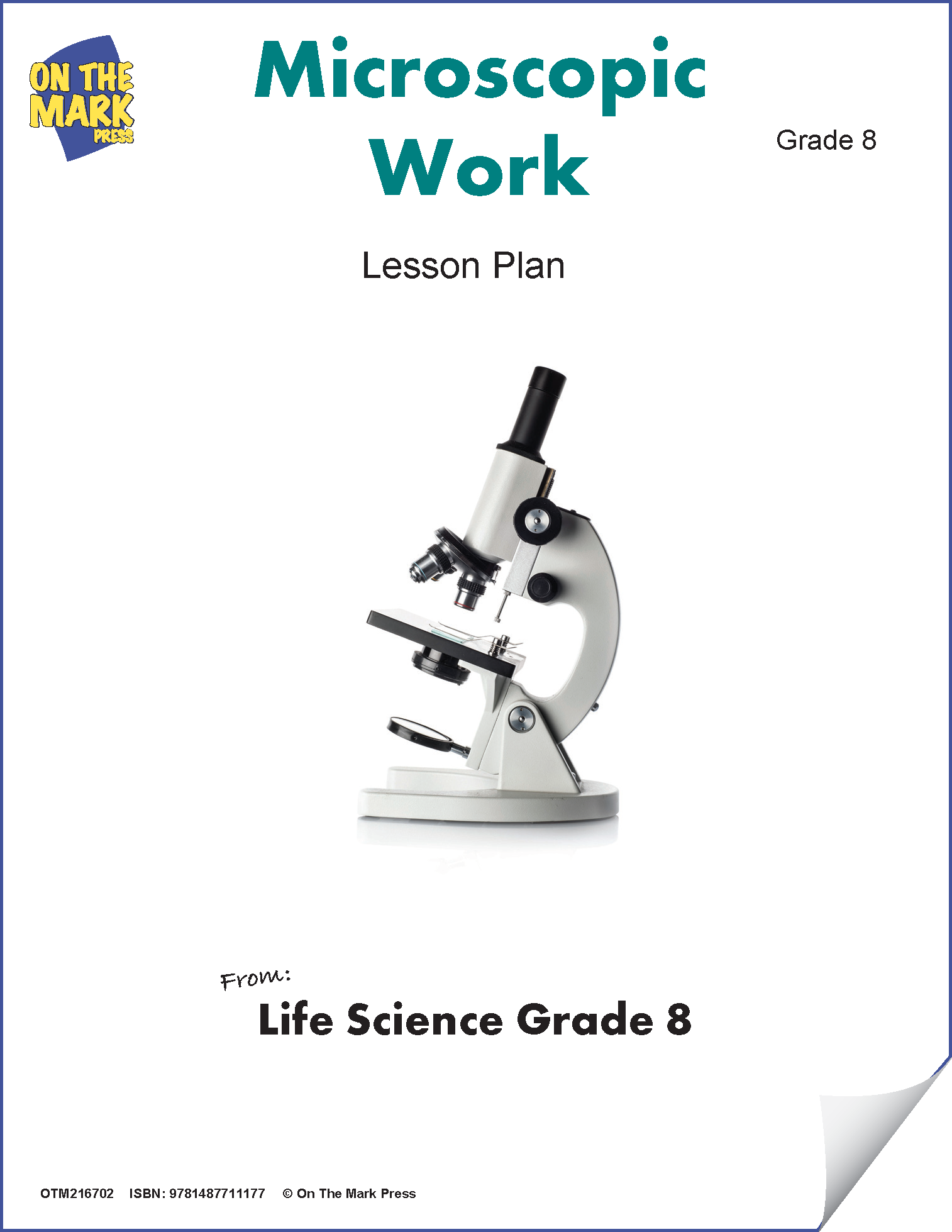 Microscopic Work e-Lesson Plan Grade 8