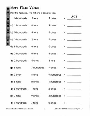 Summer Learning Grades 2-3