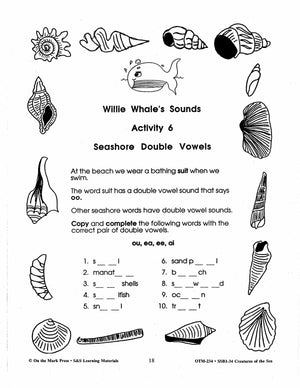 Creatures of the Sea Grades 2-4