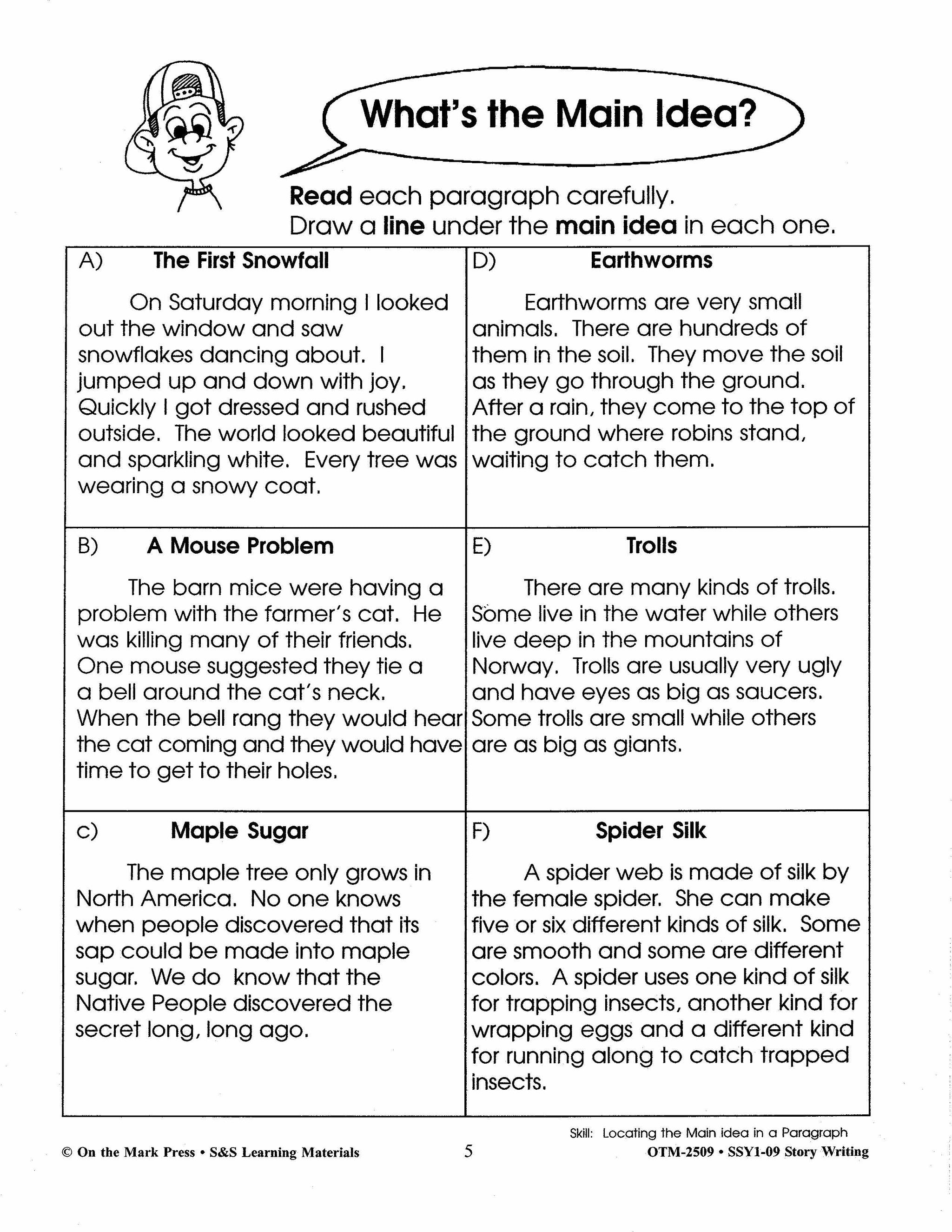 Story Writing Build Their Skills Workbook Grades 1-3