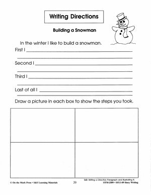 Story Writing Build Their Skills Workbook Grades 1-3