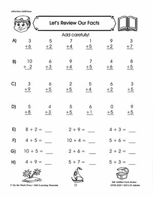 Adición/Addition - A Spanish and English Workbook Grades 1-3