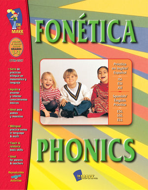 Fonética / Phonics - A Spanish and English Workbook Grades 1-3