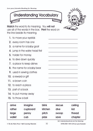 Leer para Entender/Reading for Meaning - A Spanish and English Workbook Grades 1-3