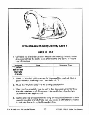 Dealing with Dinosaurs Grades 4-6