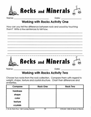 Rocks & Minerals Grades 4-6