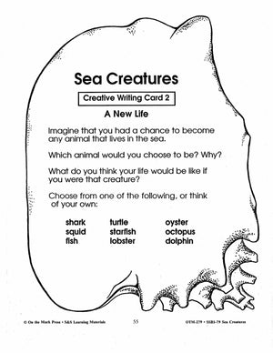 Sea Creatures Grades 1-3