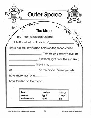Outer Space Grades 1-2