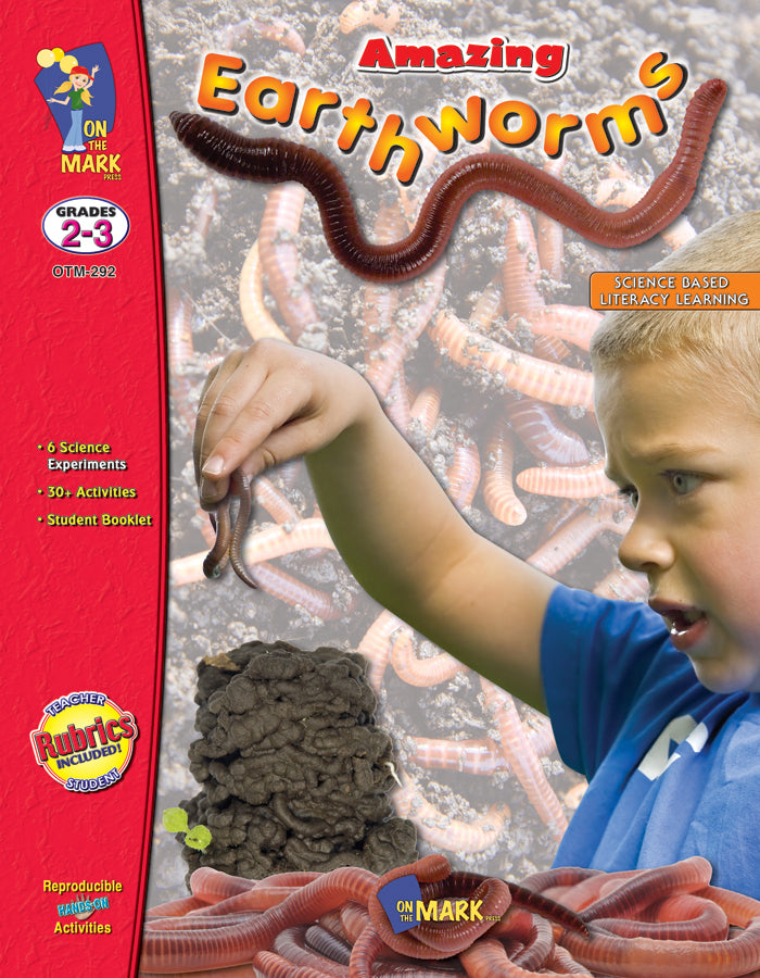 Amazing Earthworms Grades 2-3 - Science Experiments and Cross Curricular Worksheets