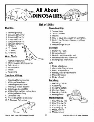 All About Dinosaurs Grade 2