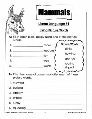 Mammals Grade 2