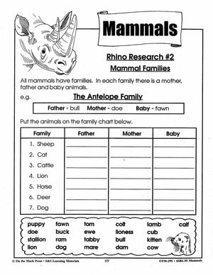 Mammals Grade 2