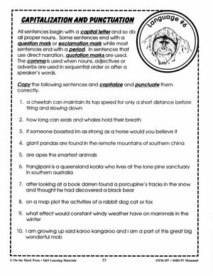 Mammals Grades 5-6