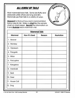 Mammals Grades 5-6