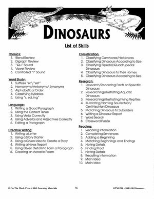 Dinosaurs Grade 3