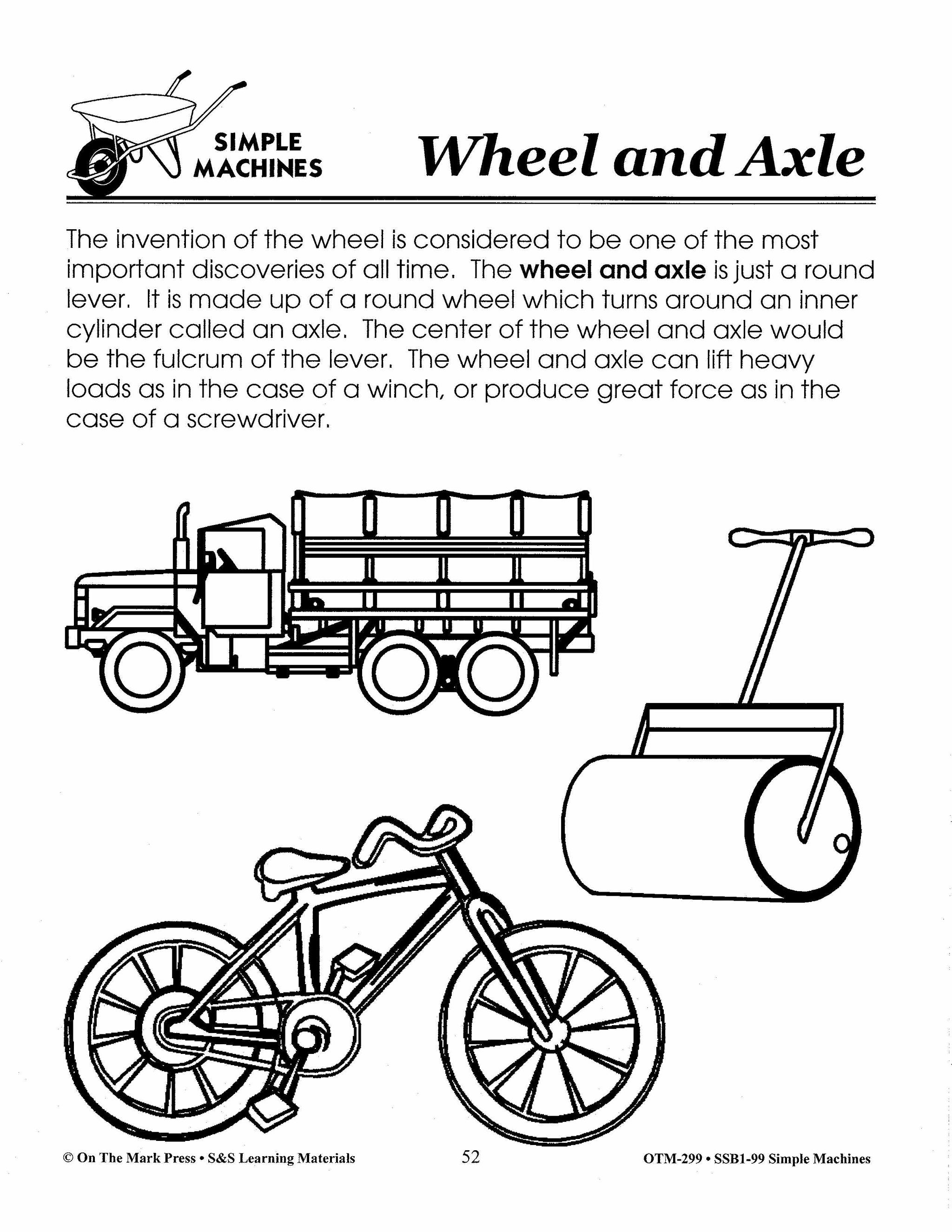 Simple Machines Worksheets Simple Machines Grades 4 6