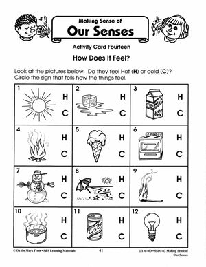 Making Sense of our Senses Grades Kindergarten - 1